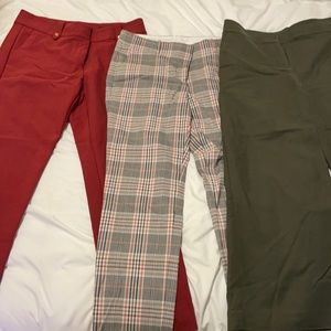 Set of four LOFT dress pants- All size 4